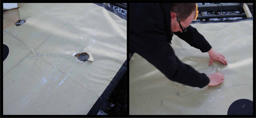 ThermBright thermal tank fire Repair Patches